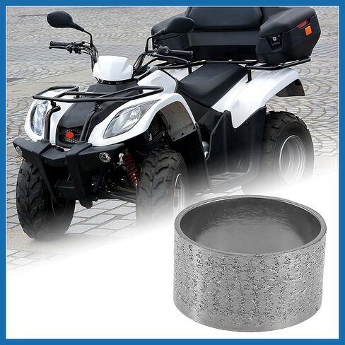 ATV العادم الخمار كاتم الصوت الأنابيب طوقا استبدال لياماها الكركدن 660 2004-2007 استبدال العنصر in Saudi Arabia