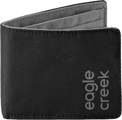 محفظة Eagle Creek Stash RFID ثنائية الطي باللون الأسود in Saudi Arabia