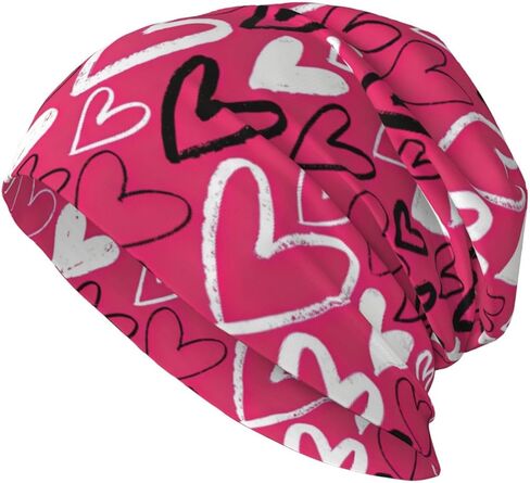 Holiday Beanie Chemo Hats for Women Men Slouchy Cancer Headwear Stretchy Skull Cap Soft Knitted Hat Nightcap Chemo Gifts in Saudi Arabia