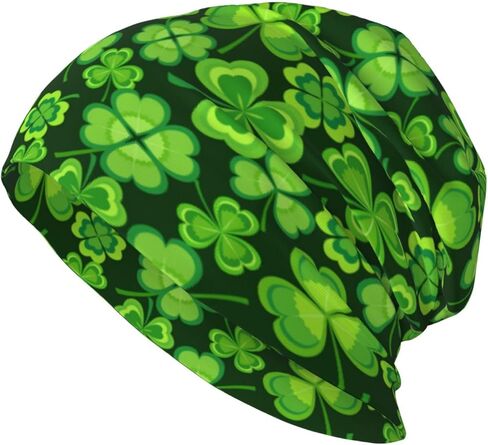 Holiday Beanie Chemo Hats for Women Men Slouchy Cancer Headwear Stretchy Skull Cap Soft Knitted Hat Nightcap Chemo Gifts in Saudi Arabia