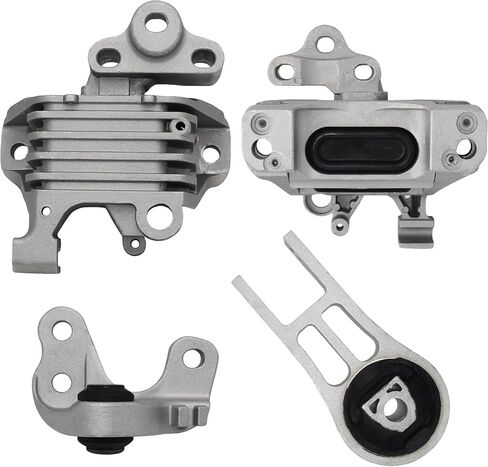 4 قطعة مجموعة تركيب المحرك وناقل الحركة مناسبة لـ JEE.p Cherokee 2014-2022 Chry.sler 200 2015-2017، استبدال 68192832AB 68192832AC 68353710AB 4877788AF 68172350AC 68418876AB in Kuwait