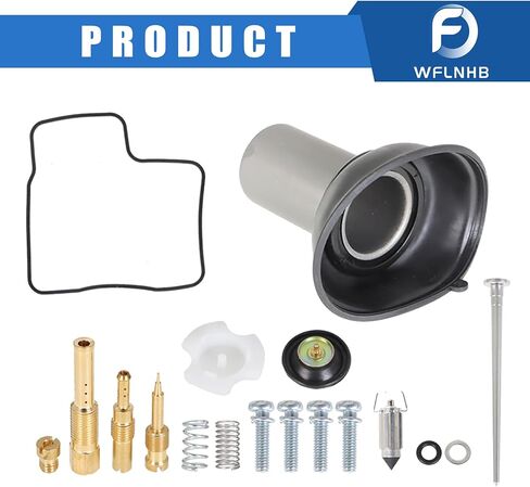 WFLNHB 2 x Carb Carburetor Repair Kit and Diaphragm Replacement for Honda VT VLX400 600 1994-1997 1998-2003 in Saudi Arabia