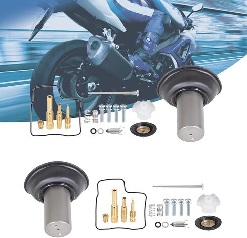 WFLNHB 2 x Carb Carburetor Repair Kit and Diaphragm Replacement for Honda VT VLX400 600 1994-1997 1998-2003 in Saudi Arabia