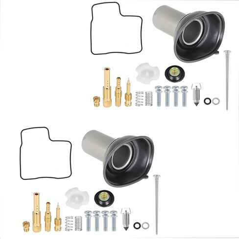 2 Pack Carburetor Repair Kit with Diaphragm Replacement for Honda VT VLX400 600 1994 1995 1996-2003 in Saudi Arabia