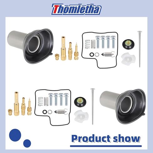 2 Pack Carburetor Repair Kit with Diaphragm Replacement for Honda VT VLX400 600 1994 1995 1996-2003 in Saudi Arabia