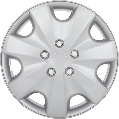 ECCPP 4PCS 16 Inch Hubcap Wheel Cover OEM Replacement Full Lug Skin Durable-Modern & Stylish Auto Tire Replacement Exterior Cap-Snap On Hubcap in Saudi Arabia