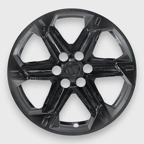 Black Magic Gloss Black Snap-on Wheel Skin Set Compatible with Chevrolet Blazer 2023-2025 in Saudi Arabia