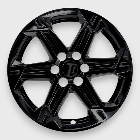 Black Magic Gloss Black Snap-on Wheel Skin Set Compatible with Chevrolet Blazer 2023-2025 in Saudi Arabia
