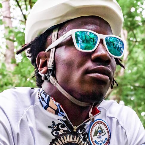 goodr Iced By Yetis Polarized Sunglasses for Men & Women, Medium Sized (OG), White Solid Frame with Blue Mirrored Reflective Lens, UV400 Protection, No Slip, No Bounce in Kuwait