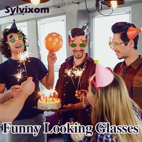 Party Sunglasses-9 Pairs Fun Music-Themed Party glasses， Funny Summer Party Favors, Beach Themed Party Supplies Decoration in Saudi Arabia