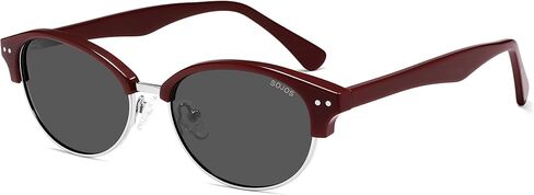 SOJOS Trendy Oval Polarized Sunglasses for Women Retro Cute Shades Sunnies SJ2687 in Saudi Arabia