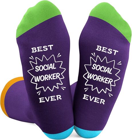 School Social Worker Gifts For Women Men, Future Licensed Social Worker Month Appreciation Thank You Gifts, Best Lsw Lcsw Coworker Msw Graduation Birthday Christmas Stocking Stuffers Gift in Saudi Arabia
