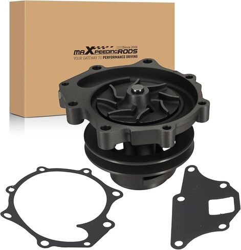 مضخة مياه المحرك maxpeedingrods لسيارة Ford Tractor 2000، 2110، 2310، 2600، 2610، 2810، 2910، 3000، 3230، A62، 230A، 231، 233، 234، 250C، 260C بديلة EAPN8A513F، 81863898, 82845215 in Saudi Arabia