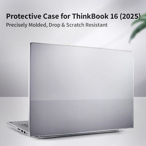 Laptop Case Set for 2026/2025 ThinkBook 16 Gen 9/8 (16″ Intel/AMD) Scratch-Resistant & Drop-Resistant Hard Shell Frosted Transparent​ Protective Cover + Keyboard Cover in Kuwait