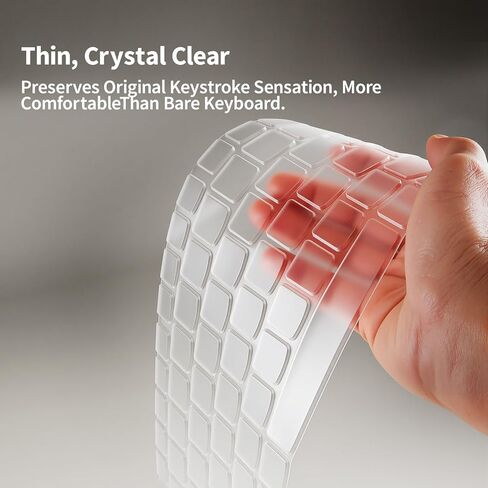 Laptop Case Set for 2026/2025 ThinkBook 16 Gen 9/8 (16″ Intel/AMD) Scratch-Resistant & Drop-Resistant Hard Shell Frosted Transparent​ Protective Cover + Keyboard Cover in Kuwait