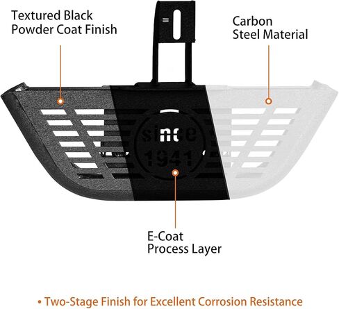 Hooke Road JL Running Boards 4 Doors Side Step Bars for Jeep Wrangler JL Unlimited 2018-2026 JLU 4-Door in Saudi Arabia