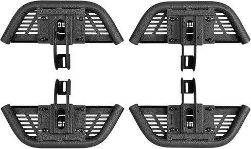 Hooke Road JL Running Boards 4 Doors Side Step Bars for Jeep Wrangler JL Unlimited 2018-2026 JLU 4-Door in Saudi Arabia