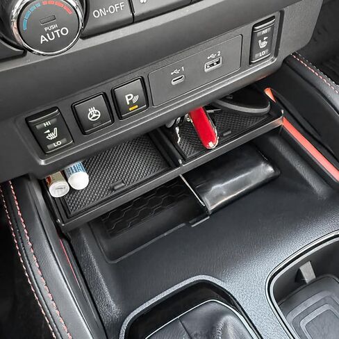 صينية تنظيم وحدة التحكم المركزية المحدثة المتوافقة مع 2026 2025 2024 2023 2022 Nissan Frontier تحت أدوات التحكم في المناخ ملحقات مقسم التخزين الثانوي (سهلة التركيب) in Kuwait