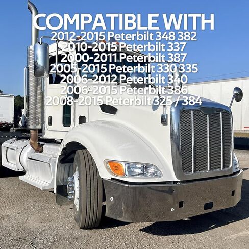 Headlight Assembly Fits for 2005-2016 Peterbilt 325 330 335 337 340 348 382 384 386 387 Headlamp Right Passenger Side Chrome Housing Halogen Headlamps in Saudi Arabia