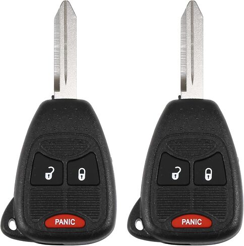 X AUTOHAUX 2PCS OHT692427AA 315MHz استبدال مفتاح السيارة عن بعد دخول بدون مفتاح فوب لدودج المنتقم شاحن عيار دورانجو لرام لقائد جيب 3 زر مع مفتاح الباب in Saudi Arabia