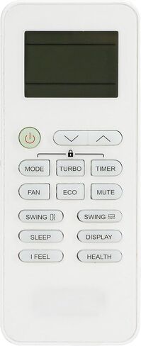 Air Conditioner Remote Controller 190424(XHY-S) Compatible with TCL Air Conditioning GYKQ-52, LCD A/C Remote Control with ECO Function, ℉⇌℃ Switch, Home Appliance Supplies in Kuwait