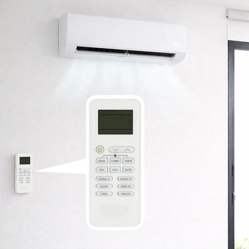 Air Conditioner Remote Controller 190424(XHY-S) Compatible with TCL Air Conditioning GYKQ-52, LCD A/C Remote Control with ECO Function, ℉⇌℃ Switch, Home Appliance Supplies in Kuwait