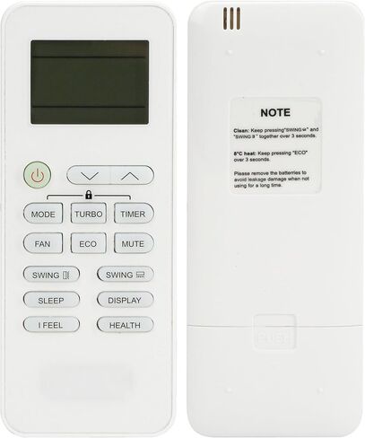 Air Conditioner Remote Controller 190424(XHY-S) Compatible with TCL Air Conditioning GYKQ-52, LCD A/C Remote Control with ECO Function, ℉⇌℃ Switch, Home Appliance Supplies in Kuwait