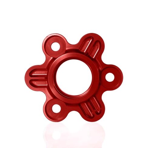 for CT125 CT 125 ct125 ST125 ST 125 st125 2023 2024 2025 Motorcycle CNC Clutch Pressure Plate Small Drum Pressure Cover Clutch Aluminum Alloy Protective Cover (Red) in Saudi Arabia