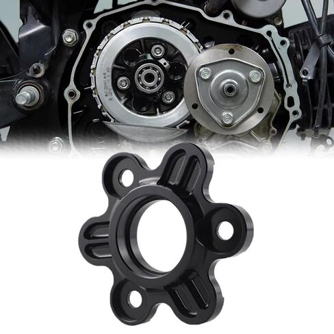 for CT125 CT 125 ct125 ST125 ST 125 st125 2023 2024 2025 Motorcycle CNC Clutch Pressure Plate Small Drum Pressure Cover Clutch Aluminum Alloy Protective Cover (Red) in Saudi Arabia