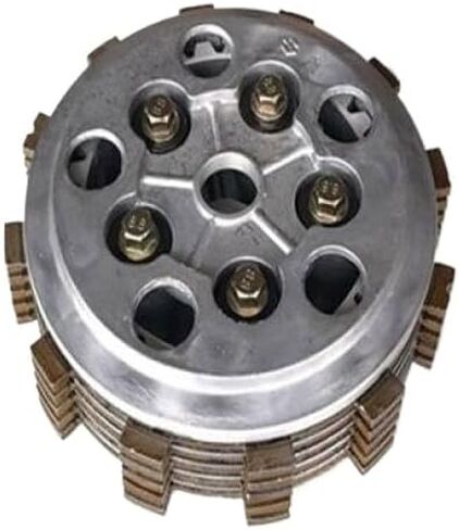 Clutch Pressure Plate Assembly For 125cc Motorcycle Engine Compatible With GN125 GS125 HJ125K GZ125 GN GS 125 Models Engine Spare Parts Replacement(Big gear) in Kuwait