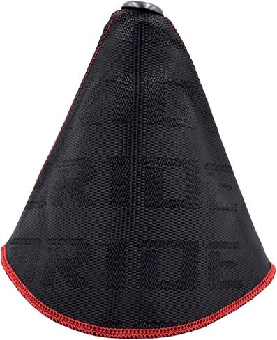 Black Car Shift Boot Cover Fabric Shifter Dust Protector Universal Decor Car Shift Knob Cover with Stitch Manual Automatic Gear Shift Knob Cover Protective Car Interior Accessories in Saudi Arabia