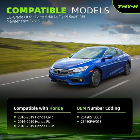 254205T0003 Automatic Transmission Fluid Filter for 2016-2019 Honda Civic Fit HR-V with Pan Gasket O-rings Trans Oil Kit Replace 25450P4V013 in Kuwait