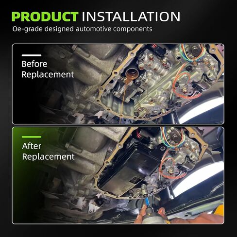 254205T0003 Automatic Transmission Fluid Filter for 2016-2019 Honda Civic Fit HR-V with Pan Gasket O-rings Trans Oil Kit Replace 25450P4V013 in Kuwait