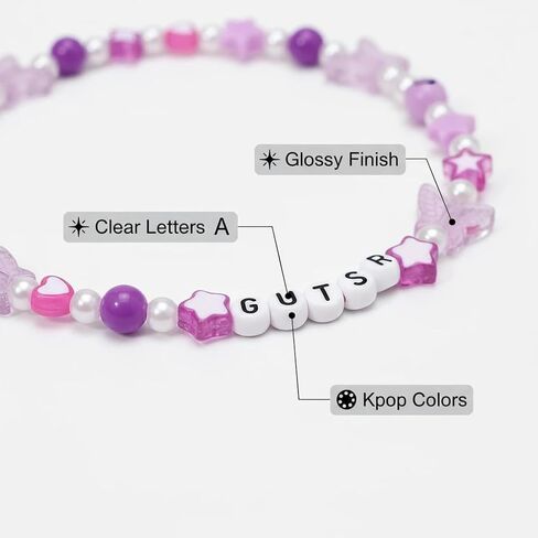 10PCS Singer Guts Eras Friendship Bracelets Rings Necklace Earrings Set for Fans Concert Accessories in Saudi Arabia