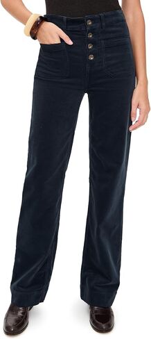 Faherty Women's Stretch Terry Corduroy Patch Pocket Pants in Saudi Arabia