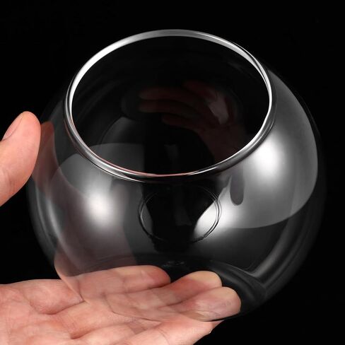 balacoo 3 Pcs Glass Terrariums Bowl for Plants, Terrarium Jar for Air Plant Clear Globe Vase Glass Bowl for Home Desktop Decor in Kuwait