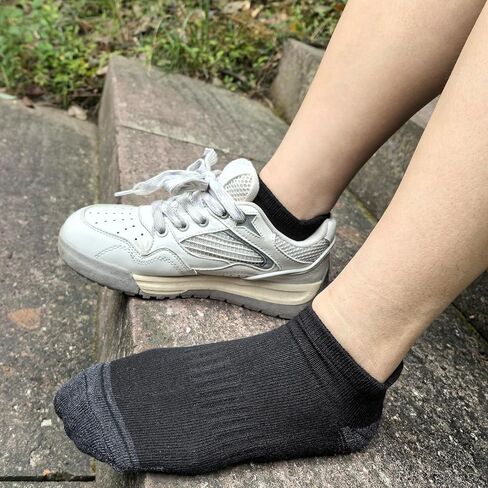 Boys Socks With Cushioned Sole Boys Ankle Socks for 4-6 6-8 8-10 Years Old Kids Athletic Socks 6 Pairs in Saudi Arabia