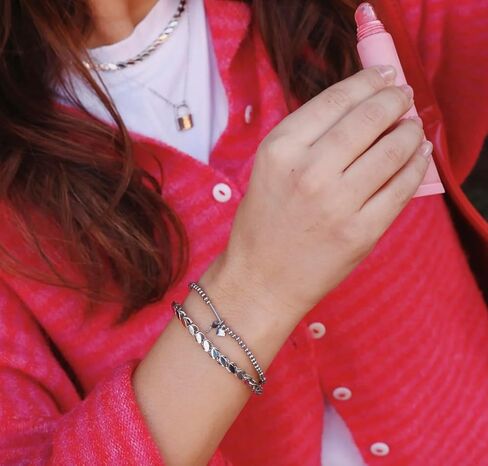 Pura Vida Lock And Key Stretch Bracelet - Premium Materials - Durable Stretch Cord in Saudi Arabia