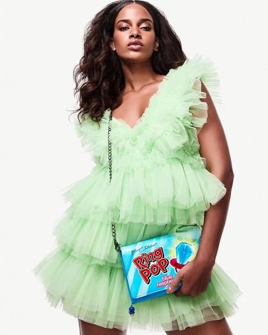 Betsey Johnson x Ring Pop Patent Wallet Crossbody in Saudi Arabia