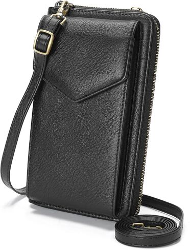 SENDEFN Small Crossbody Bag for Women Cell Phone Purse Leather Wallet Purse Shoulder Bag with Adjustable Strap in Saudi Arabia
