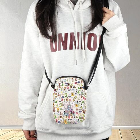 G2TUP Princess Castle Crossbody Bag Princess Crossbody Purse Princess Squad Gifts Princess Friends Messenger Bag in Saudi Arabia