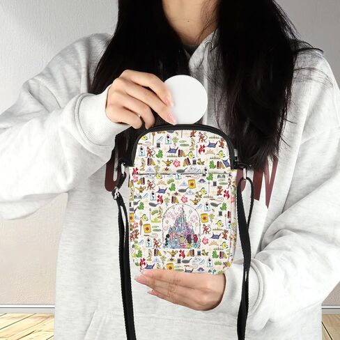 G2TUP Princess Castle Crossbody Bag Princess Crossbody Purse Princess Squad Gifts Princess Friends Messenger Bag in Saudi Arabia