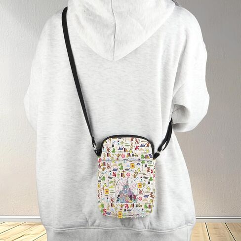 G2TUP Princess Castle Crossbody Bag Princess Crossbody Purse Princess Squad Gifts Princess Friends Messenger Bag in Saudi Arabia