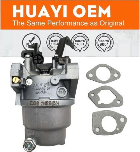 Huayi OEM مجموعة المكربن ​​المتوافقة مع DEWALT DXGNR6500 6500/8750W استبدال مولد الغاز Carb in Saudi Arabia
