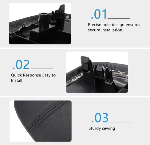 Center Console Lid Cover Armrest Compatible with Toyota Rav4 2019 2020 2021 2022 2023 Blakc Replaces 58920-42010-C0 in Kuwait