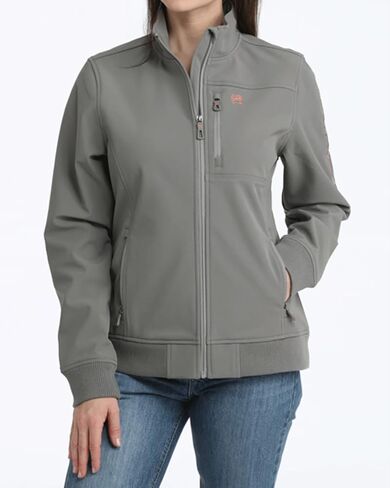 Cinch Women's Grey Bonded Jacket in Saudi Arabia