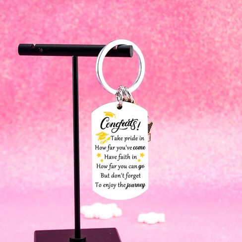 Class Of 2026 Graduation Keychain 2026 Graduation Gifts for Her Him Middle High School Graduations Gifts for Her College Graduations Gift for Women Senior Masters Degree Student Grad Gift Ideas in Kuwait
