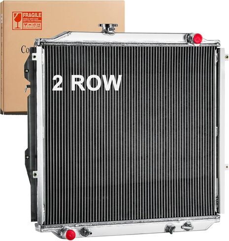 2 Row Aluminum Radiator Replacement for 1996-2000 Toyota 4Runner 2.7L 1996-2002 Toyota 4Runner 3.4L AT Base Limited SR5 Sport in Kuwait