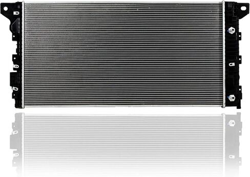 الرادياتير - Pacific Best Inc. متوافق/بديل لـ 13510 15-20 Ford F-150 ممتد/عادي/كابينة طاقم 2.7 لتر توربو/3.5/5.0 لتر أوتوماتيكي V6 - مع مبرد زيت ناقل الحركة صف واحد in Saudi Arabia