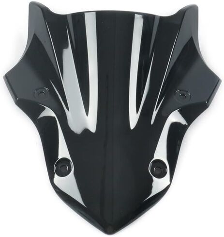 الزجاج الأمامي الأسود يصلح لكاواساكي Z900 2017 2018 2019 الزجاج الأمامي ABS الزجاج الأمامي منحرف الرياح in Kuwait